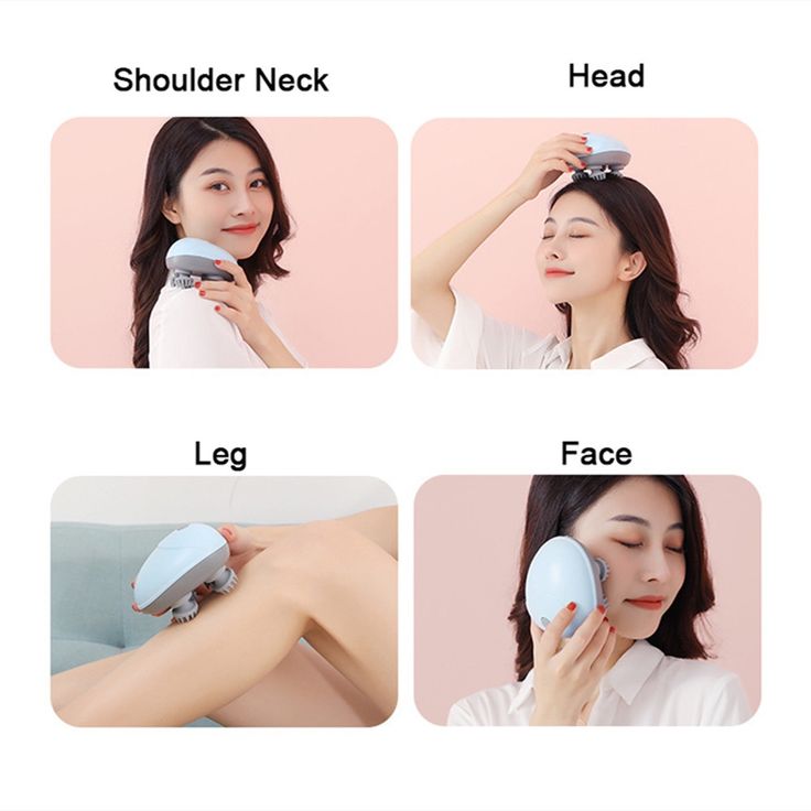Electric Scalp Massager for Relaxation & Stress Relief